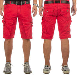 Jeansshorts CIPO BAXX CK229 Red