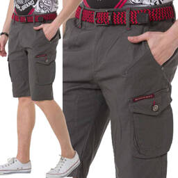 Jeansshorts CIPO BAXX CK265 Grey