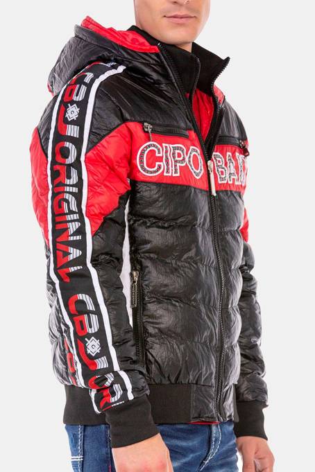 Herrenjacke CIPO BAXX CJ269 BLACK