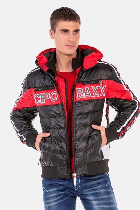 Herrenjacke CIPO BAXX CJ269 BLACK