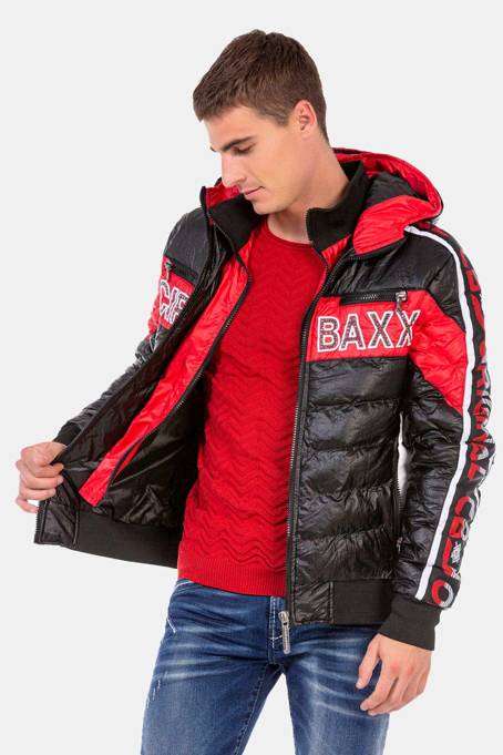 Herrenjacke CIPO BAXX CJ269 BLACK