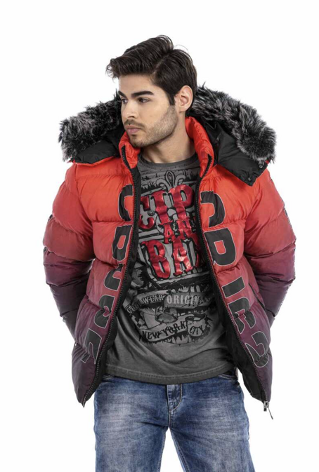 Herrenjacke CIPO BAXX CM175 BLACK