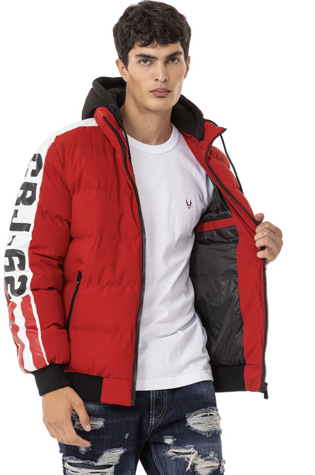 Herrenjacke CIPO BAXX CM222 Red