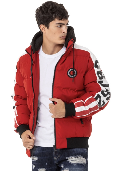 Herrenjacke CIPO BAXX CM222 Red