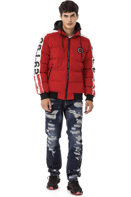 Herrenjacke CIPO BAXX CM222 Red