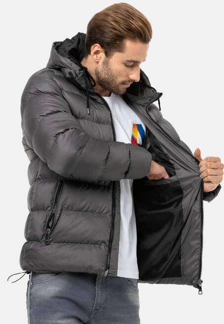 Herrenjacke CIPO BAXX CM224 Anthracite