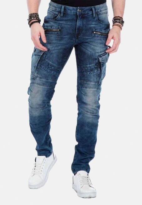 Herrenjeans CD369 Blue CIPO BAXX