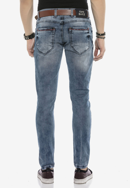 Herrenjeans CD569 BLUE CIPO BAXX