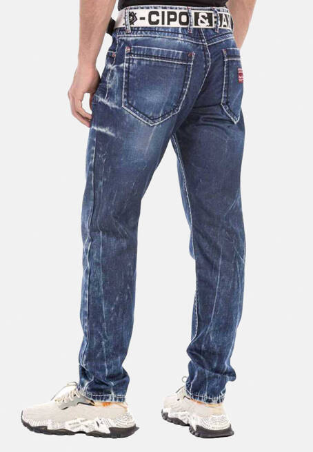 Herrenjeans CD709 Blue CIPO BAXX