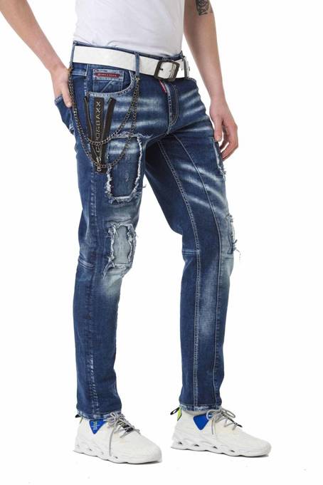 Herrenjeans CD782 blue CIPO BAXX