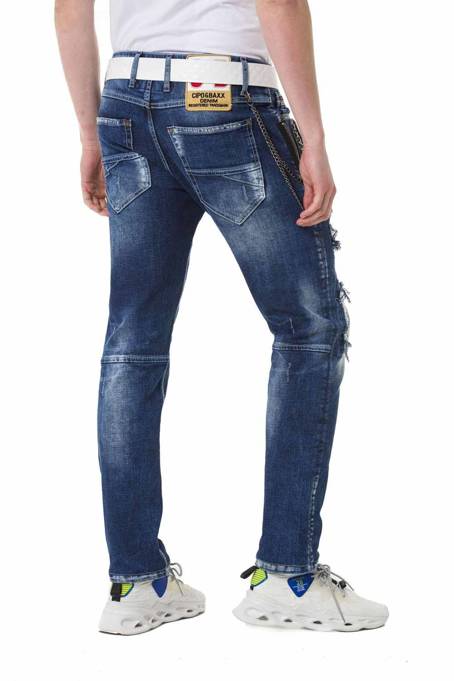 Herrenjeans CD782 blue CIPO BAXX