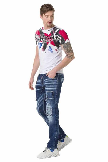 Herrenjeans CD782 blue CIPO BAXX