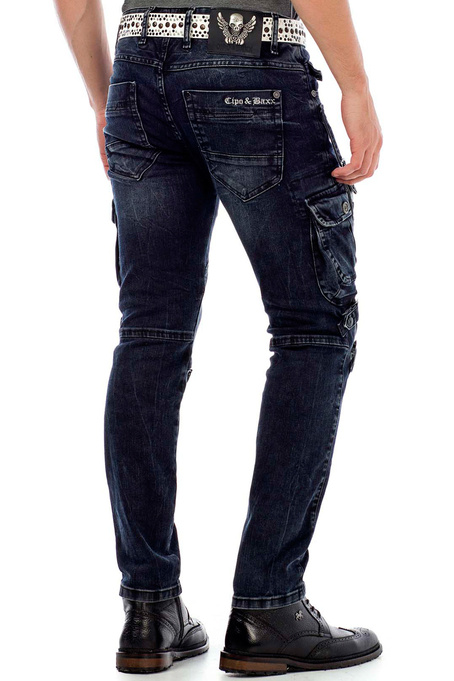 Herrenjeans CIPO BAXX CD440 Darkblue