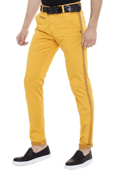 Herrenjeans CIPO BAXX CD511 Yellow