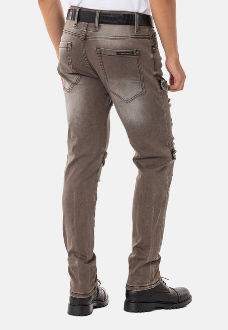 Herrenjeans CIPO BAXX CD555 Brown