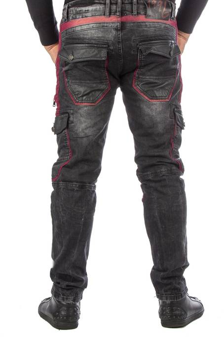 Herrenjeans CIPO BAXX CD561 BLACK