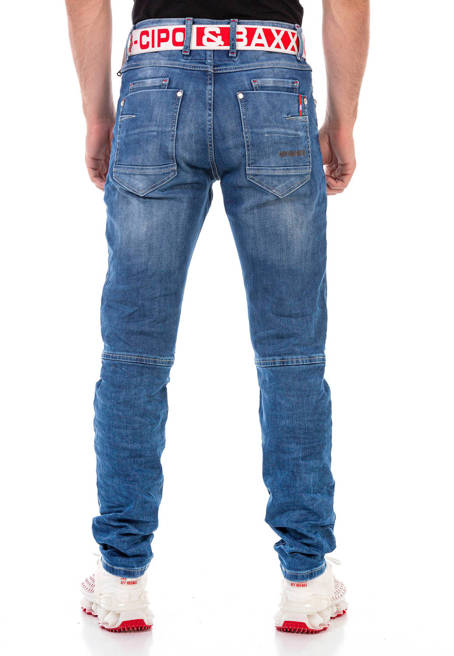 Herrenjeans CIPO BAXX CD698 BLUE