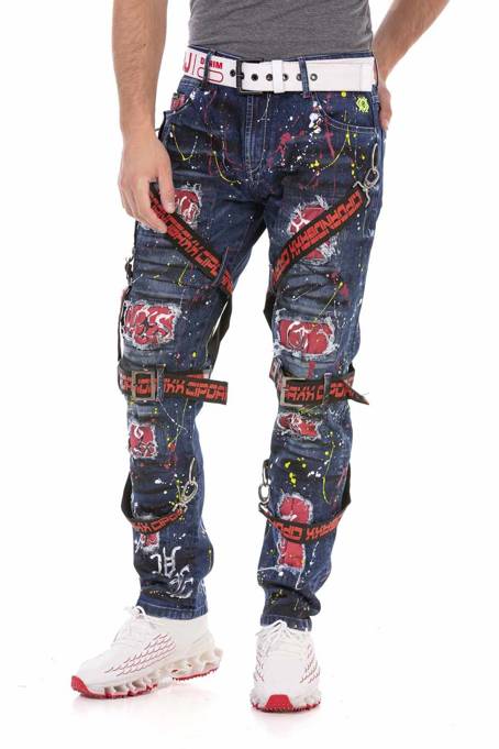 Herrenjeans CIPO BAXX CD716 Dark blue