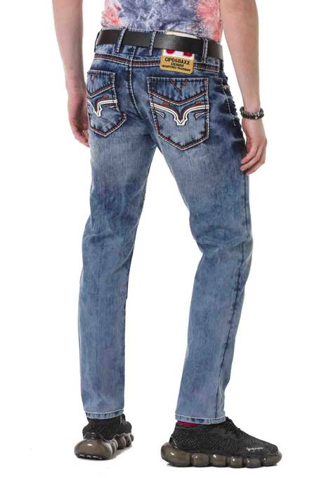 Herrenjeans CIPO BAXX CD729 Blue