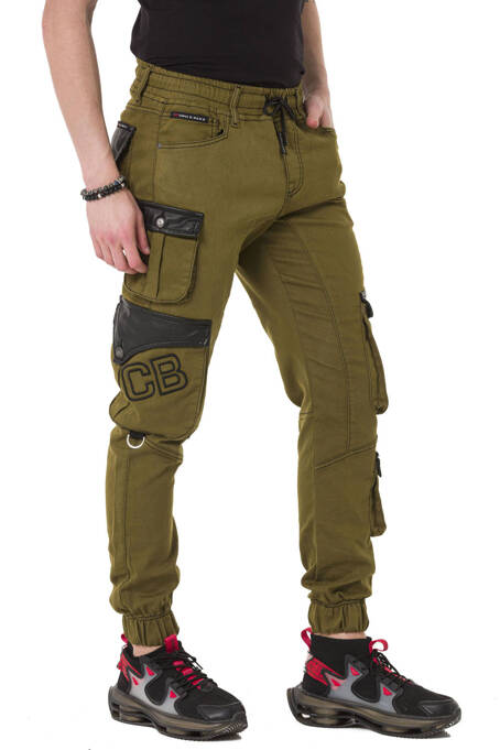 Herrenjeans CIPO BAXX CD790 Khaki