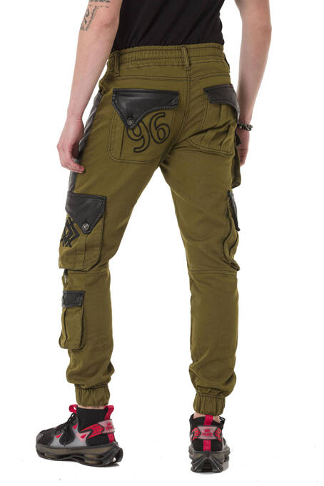 Herrenjeans CIPO BAXX CD790 Khaki