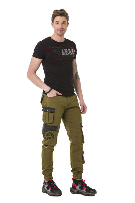 Herrenjeans CIPO BAXX CD790 Khaki