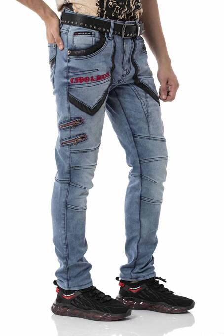 Herrenjeans CIPO BAXX CD795 Blue