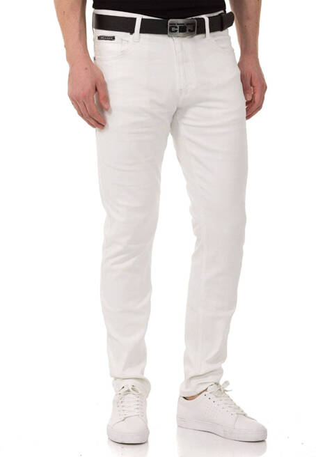 Herrenjeans CIPO BAXX CD820 White