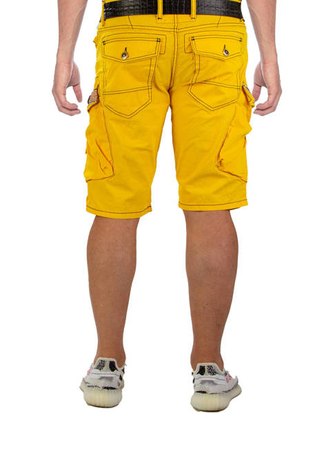 Jeansshorts CIPO BAXX CK243 Yellow