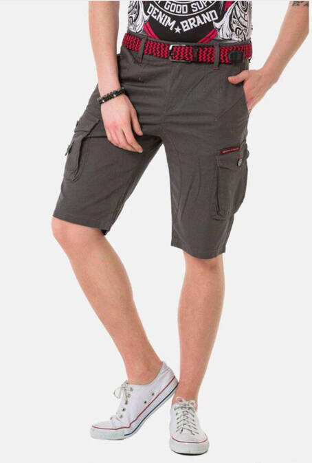 Jeansshorts CIPO BAXX CK265 Grey