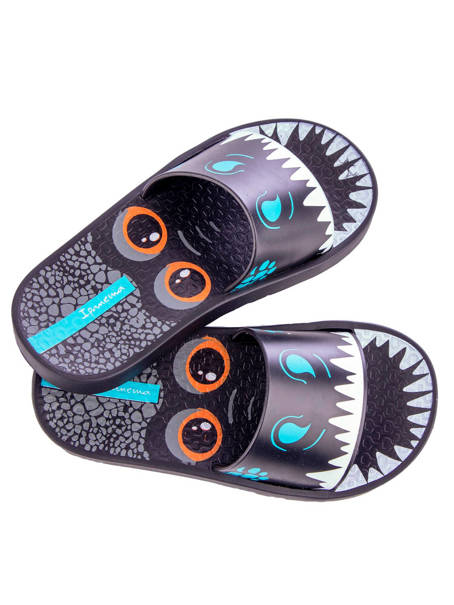 Kindersandalen Ipanema Urban Slide Kids Black/White/Blue