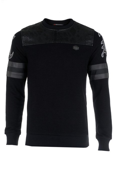 Sweatshirt CIPO BAXX CL308 BLACK