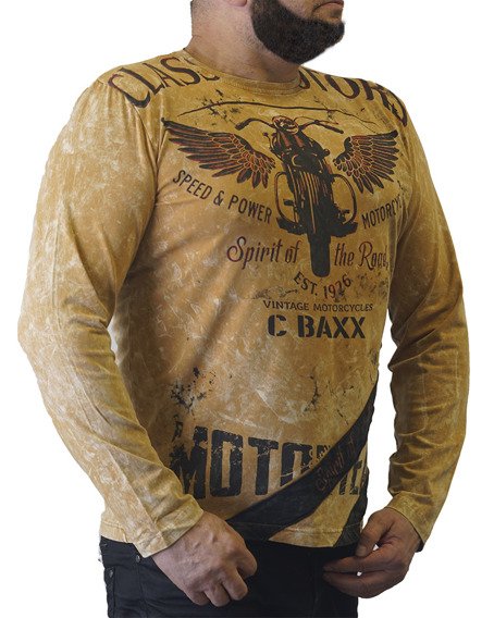 Sweatshirt CIPO BAXX CL348 CAMEL