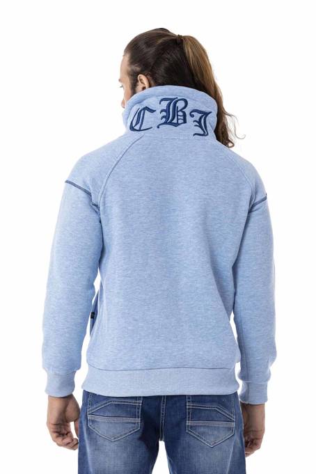 Sweatshirt CIPO BAXX CL529 Blue