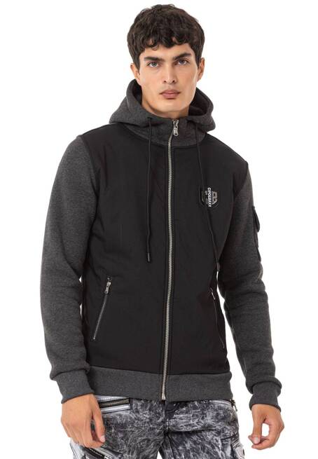 Sweatshirt CIPO BAXX CL552 Anthracite