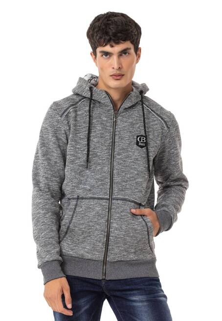 Sweatshirt CIPO BAXX CL554 Grey