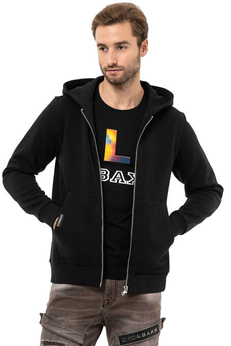 Sweatshirt CIPO BAXX CL556 Black