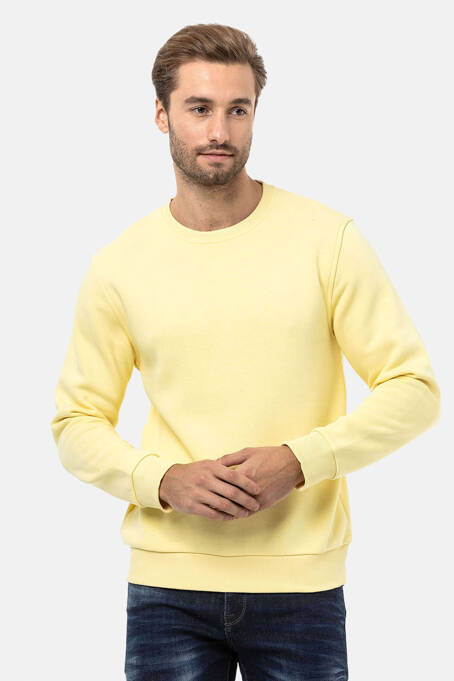 Sweatshirt CIPO BAXX CL558 Yellow