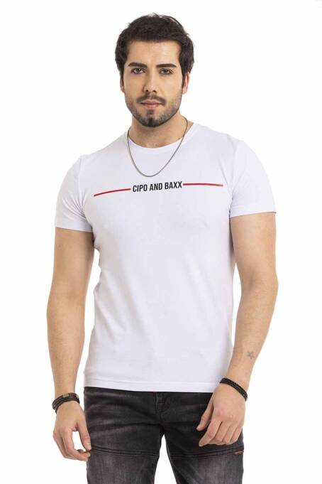 T-SHIRT CIPO BAXX CT674 White