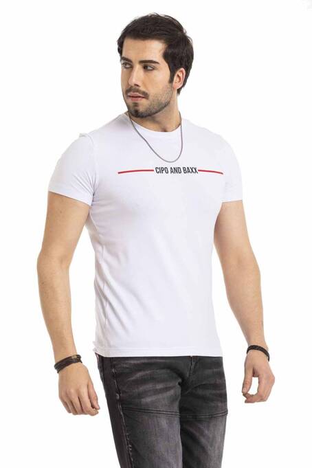 T-SHIRT CIPO BAXX CT674 White