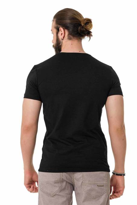 T-SHIRT CIPO BAXX CT736 Black