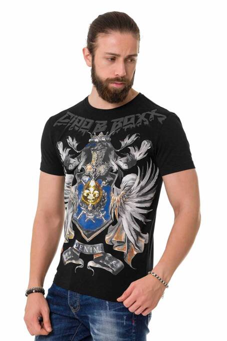 T-SHIRT CIPO BAXX CT743 Black