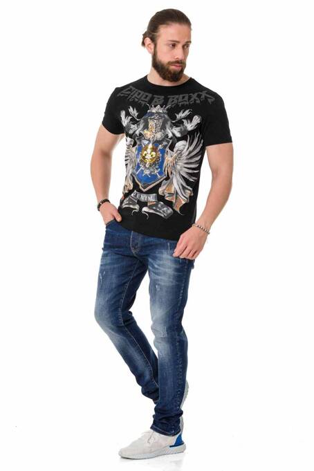 T-SHIRT CIPO BAXX CT743 Black