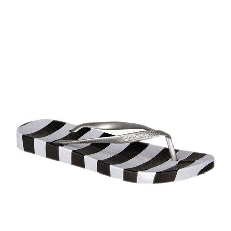 Zehentrenner COQUI KAJA Black/White dots and stripes