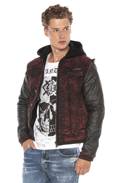 Herrenjacke CIPO BAXX CJ259-BURGUNDY