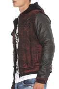 Herrenjacke CIPO BAXX CJ259-BURGUNDY