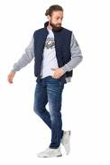 Herrenjacke CIPO BAXX CJ295 Navy Blue