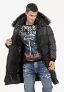 Herrenjacke CIPO BAXX CM194 Black