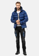 Herrenjacke CIPO BAXX CM224 Blue