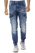 Herrenjeans CD845 Blue CIPO BAXX